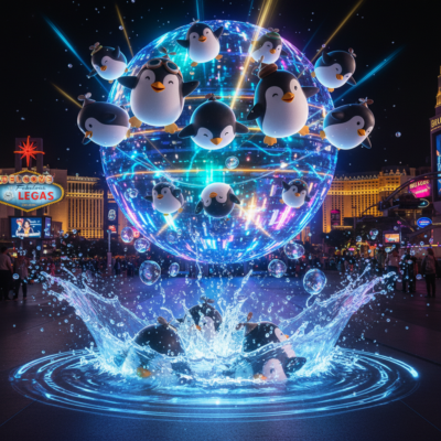 Pudgy Penguins Dive into the Las Vegas Sphere: Experience the NFT Characters Like Never Before!