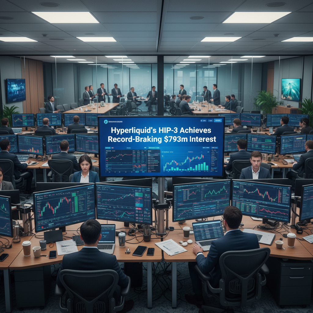 Hyperliquid’s HIP-3 Achieves Record-Breaking $793M Open Interest This Monday!
