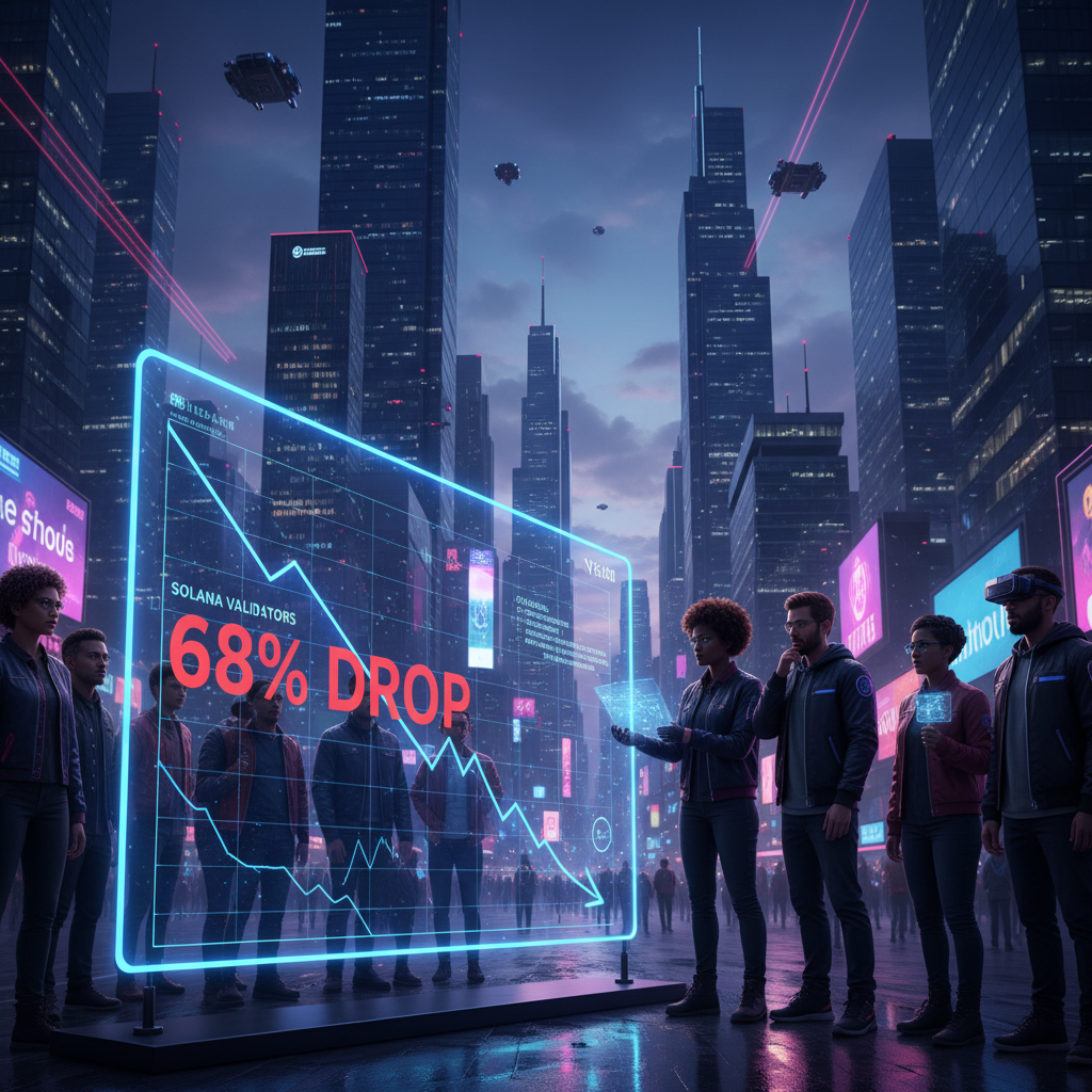 Solana Validators Plummet 68% From Their 2023 High – What This Means for the Future!