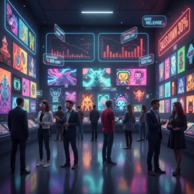 2025 NFT Market: Supply Soars While Sales and Prices Dwindle!