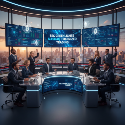 Breaking News: SEC Greenlights Nasdaqs Groundbreaking Tokenized Trading Pilot!