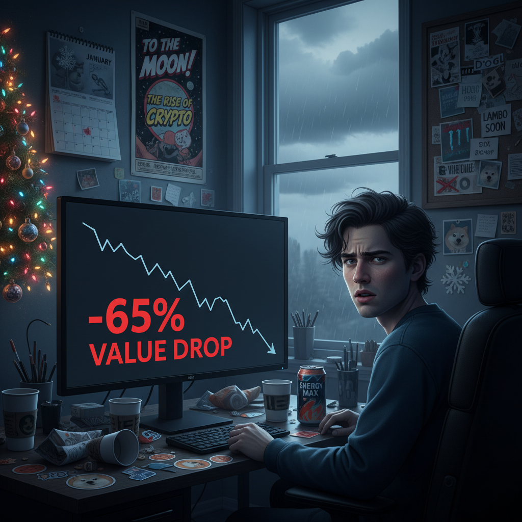 From Holiday Hype to Harsh Reality: Memecoins Plunge 65% in Just One Year!