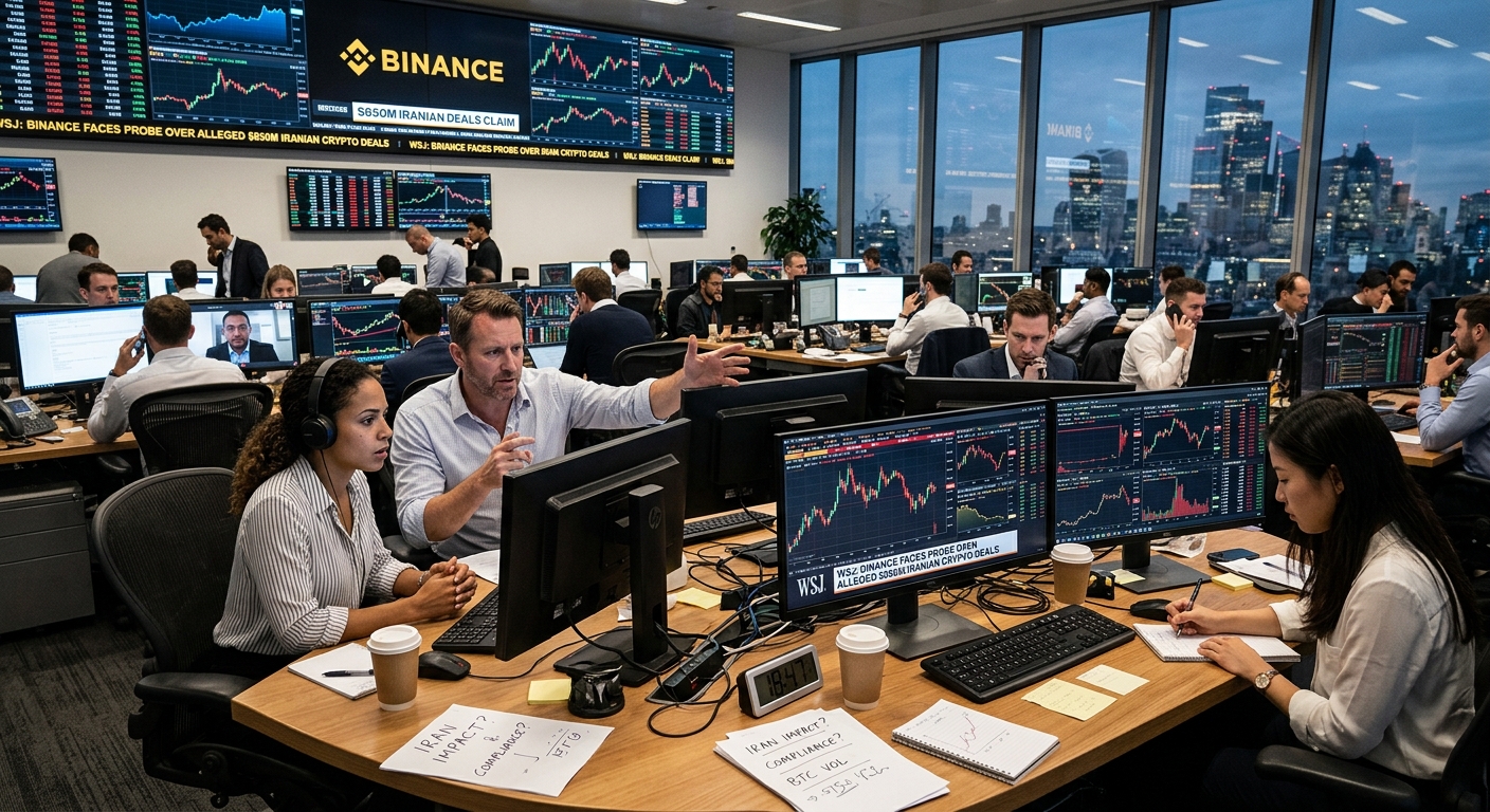 Binance Refutes WSJ Claims of $850M Tied to Iranian Crypto Deals