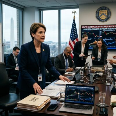Astounding Move: US Government Takes Control of Nearly $1 Billion in Iranian Cryptocurrency, Confirms Treasury Secretary