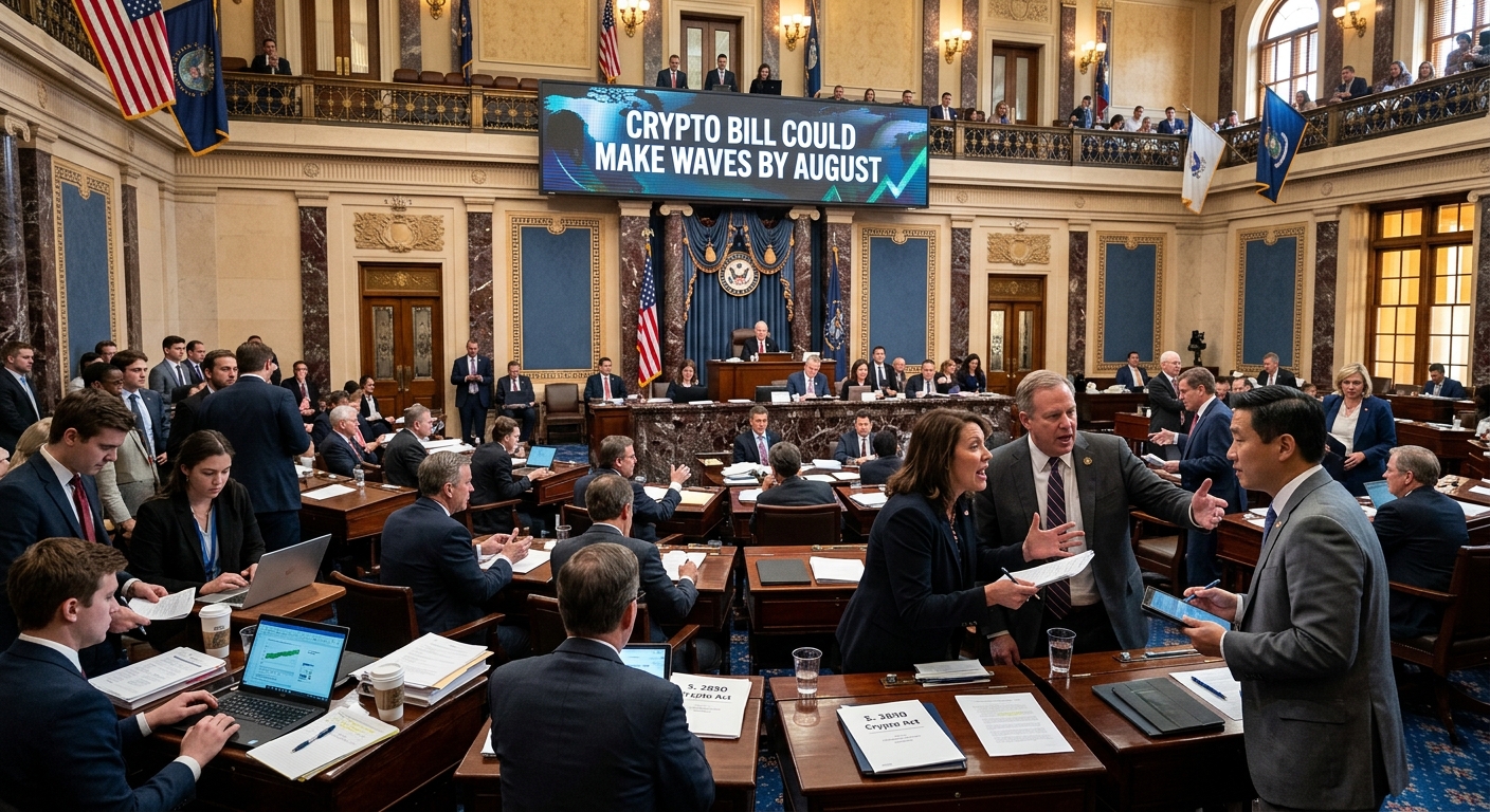Senate Crypto Bill Could Make Waves by August, According to NYDIG Insights!