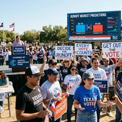 Texas Runoff Showdown: Crypto PAC Spending Soars as Prediction Markets Back Challengers!