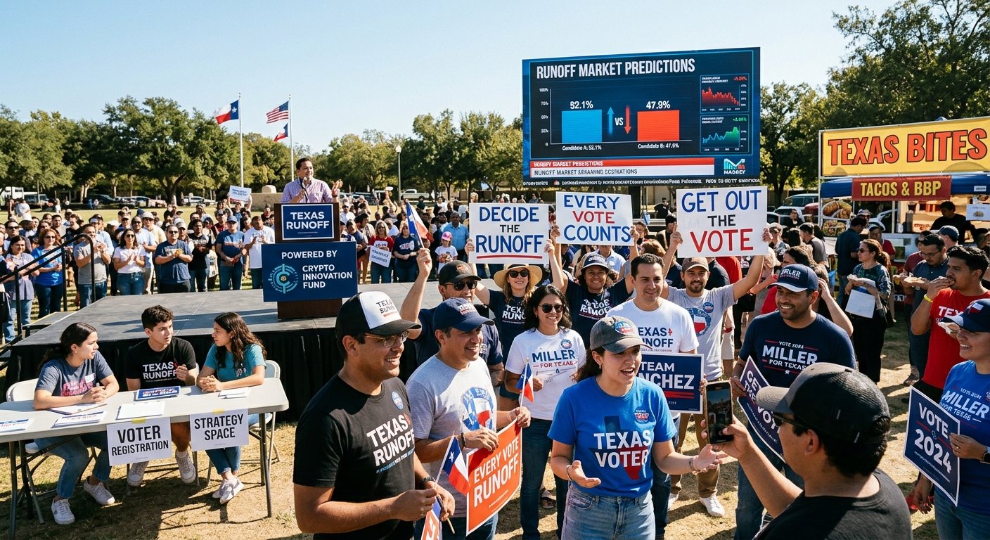Texas Runoff Showdown: Crypto PAC Spending Soars as Prediction Markets Back Challengers!