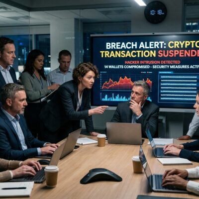 Bank Suspends Transactions Following Hacker Breach of 14 Crypto Wallets