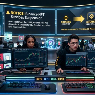 Major Changes Ahead: Binance Exchange to Suspend NFT Services and Transition Management to Binance Wallet!