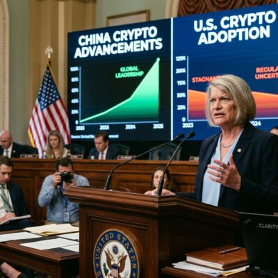 Senator Lummis Sounds Alarm: China Could Surpass US in Crypto if CLARITY Bill Delays Continue!
