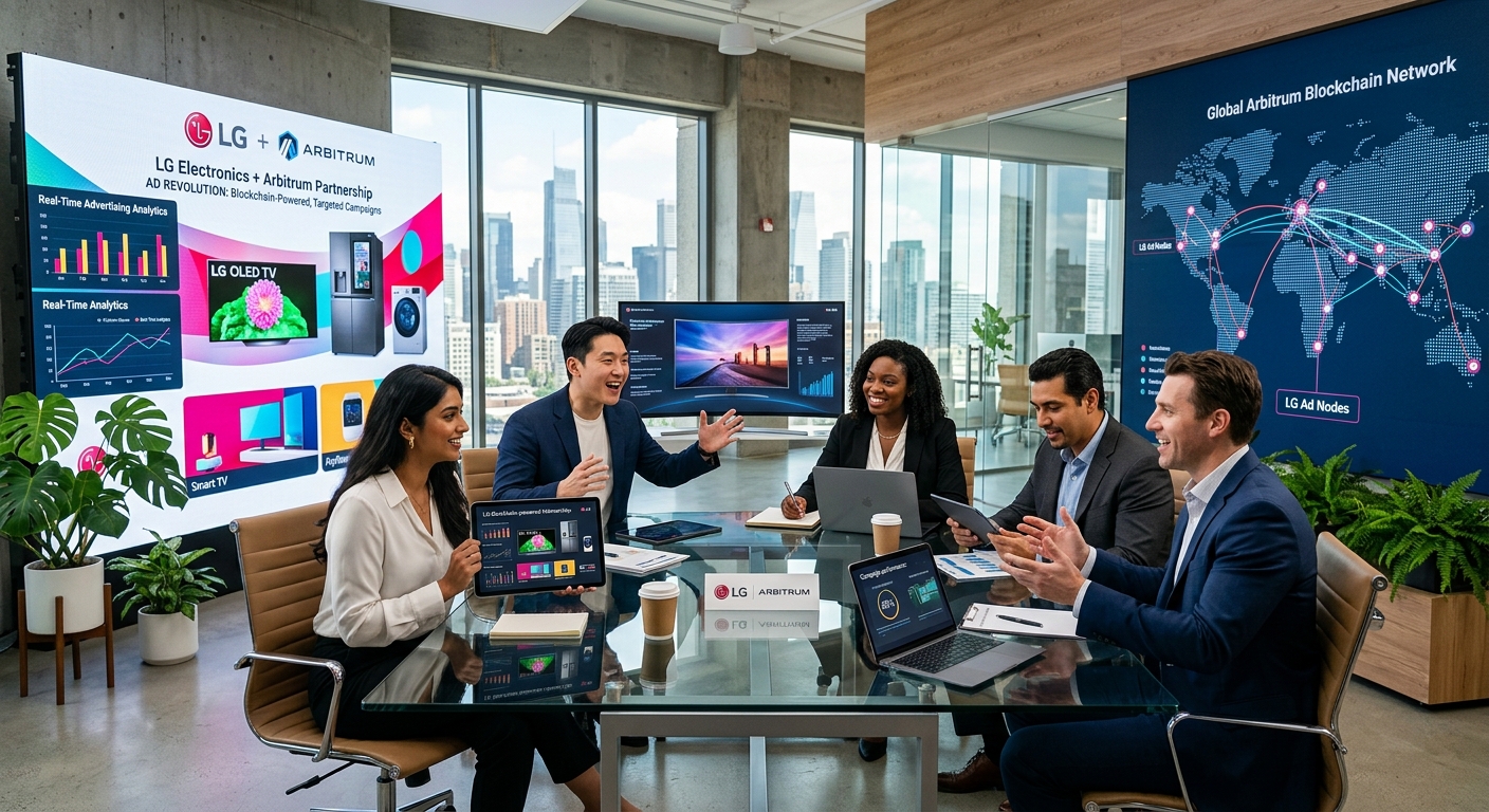 Revolutionizing Advertising: LG Electronics Teams Up with Arbitrum to Launch Innovative Blockchain Network