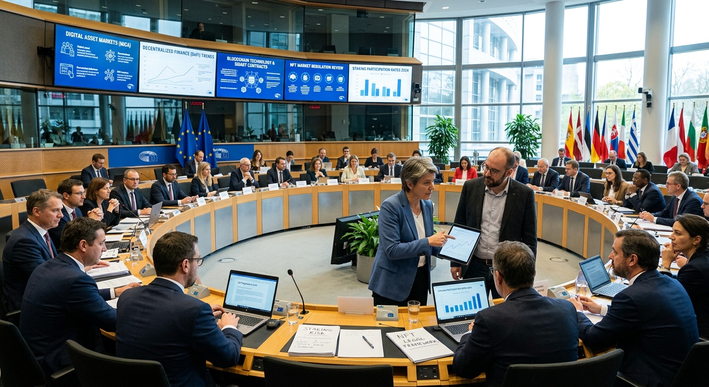EU Lawmakers Push for a Comprehensive Review of DeFi, Staking, and NFT Regulations!