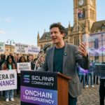 Solana Community Lead Takes a Bold Step into UK By-Election with a Promise of Onchain Transparency!
