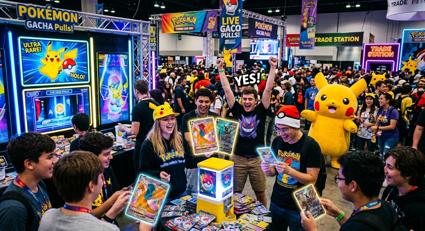 Unleashing Excitement: Onchain Gacha Surges with Record-Breaking Pokémon Card Gambles!
