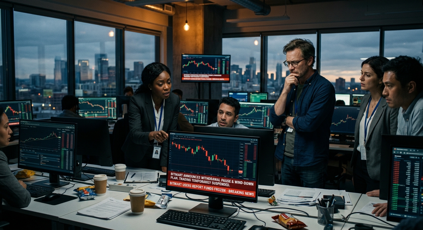 BitMart Grapples with Withdrawal Issues After Shocking Wind-Down Announcement