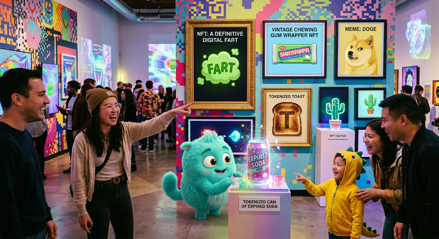 10 Bizarre Items That Have Been Tokenized – Yes, Even Farts!