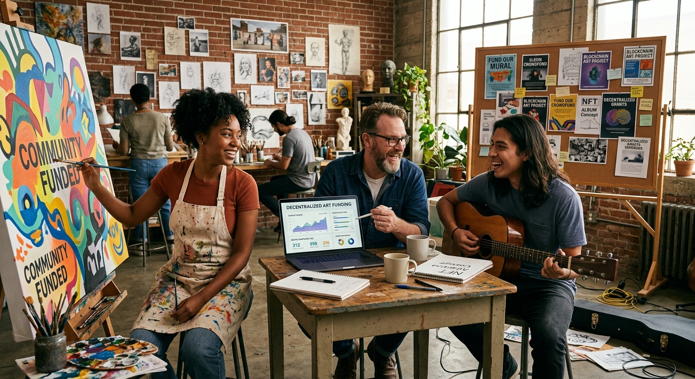 How Decentralized Crowdfunding Can Empower Artists in Challenging Times
