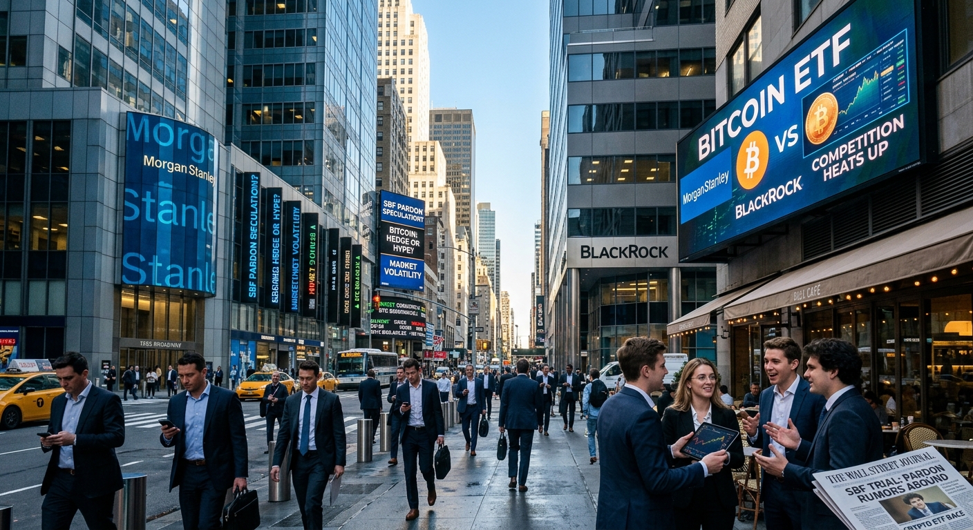How Morgan Stanleys Bitcoin ETF Challenges BlackRock and Why a SBF Pardon is Improbable: Your Must-Read Hodler’s Digest