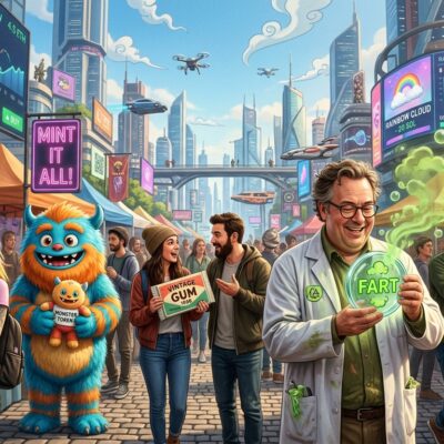 Discover the 10 Strangest Things Ever Tokenized – Yes, Even Farts!