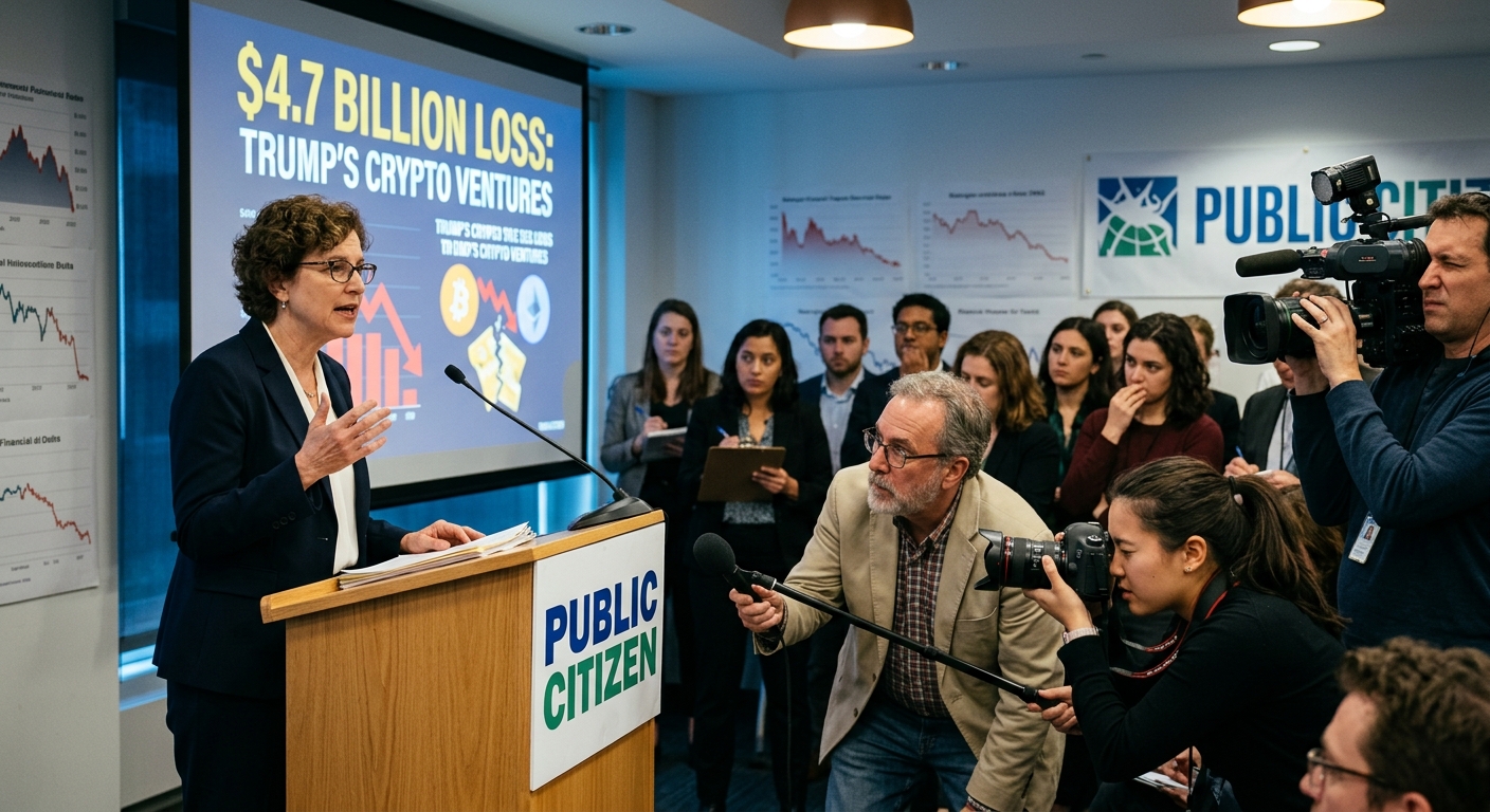 Public Citizen Reveals How Trump Cost Investors a Staggering $4.7 Billion with Crypto Schemes