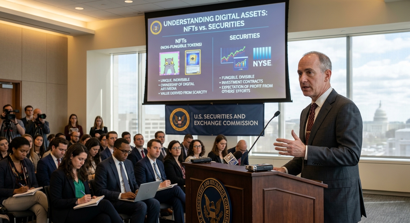 SEC Chair Unveils Insights: What Makes NFTs Different from Securities