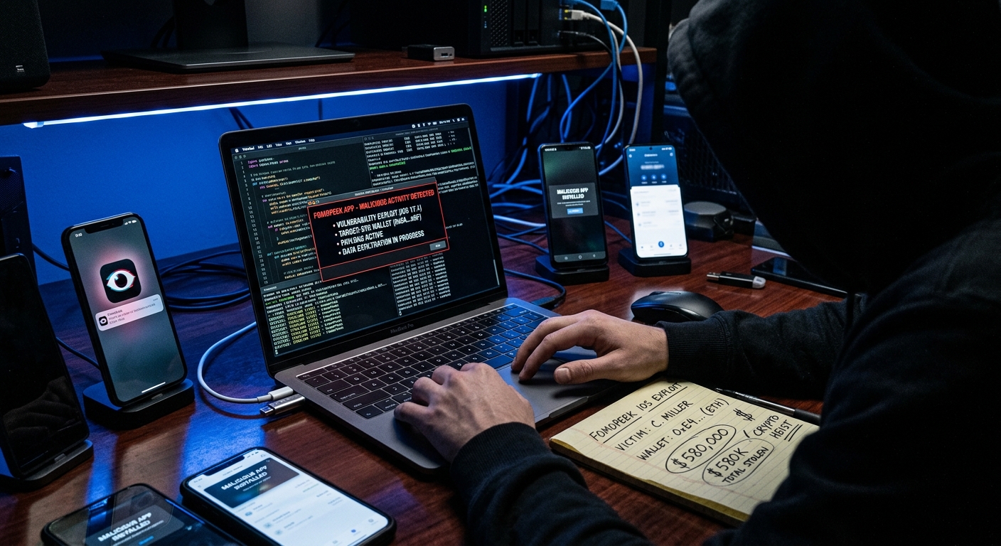 Beware: Malicious iOS App FomoPeek Behind Shocking $580K Crypto Heist!