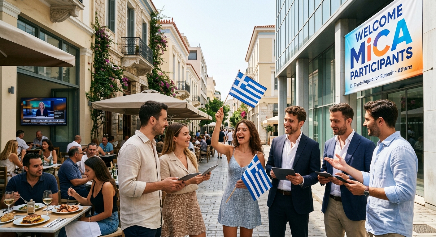 Greece Welcomes Its First MiCA Participants Amid HCMCs Rejection of Binance-Lagarde Allegations!