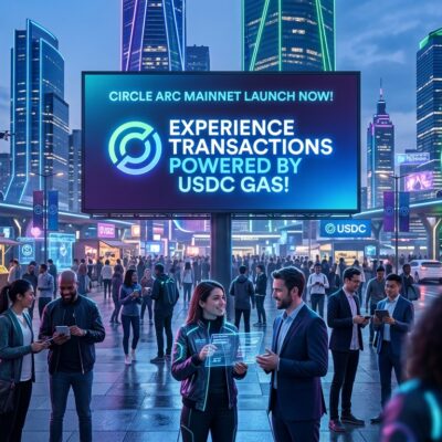 Circle Unveils Arc Mainnet: Experience Transactions Powered by USDC Gas!