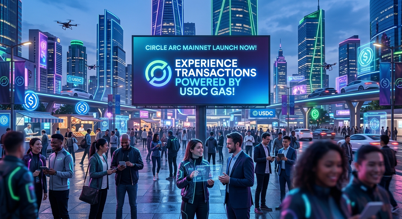Circle Unveils Arc Mainnet: Experience Transactions Powered by USDC Gas!