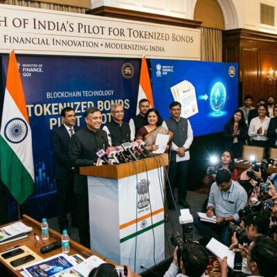 India Unveils Groundbreaking Pilot for Tokenized Bonds!