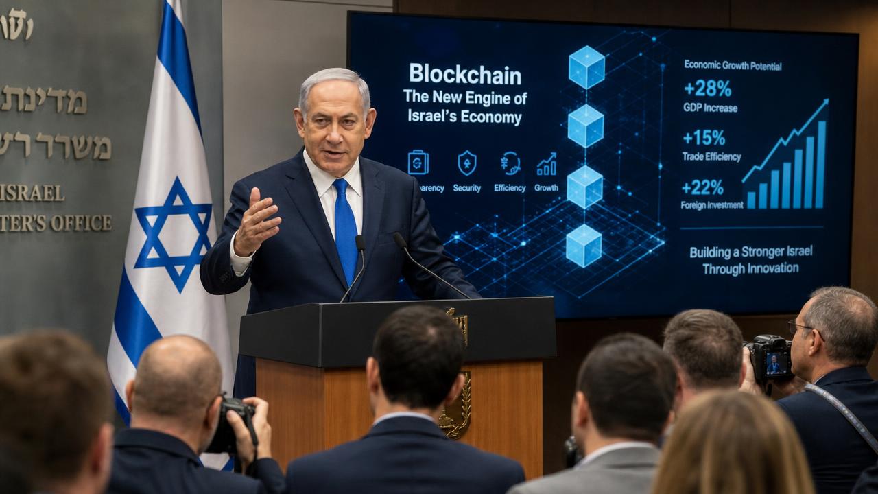 Netanyahu Highlights Blockchains Potential to Aid Israel in Navigating Sanctions