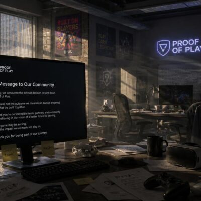 Proof of Play Closes Its Doors as Blockchain Gaming Vision Fails to Deliver